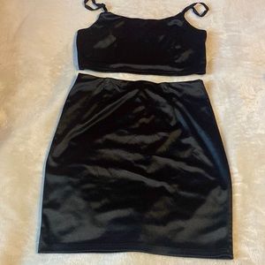 Satin 2 piece set